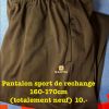 Pantalon Sport 165cm (neuf) Photo 1